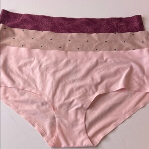 Under Where? Hipster Panties. 3 Pairs. Size XL / 8